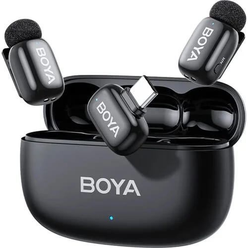BOYA MINI 2-02 (Type-C Only, Dual, with Powerbank)