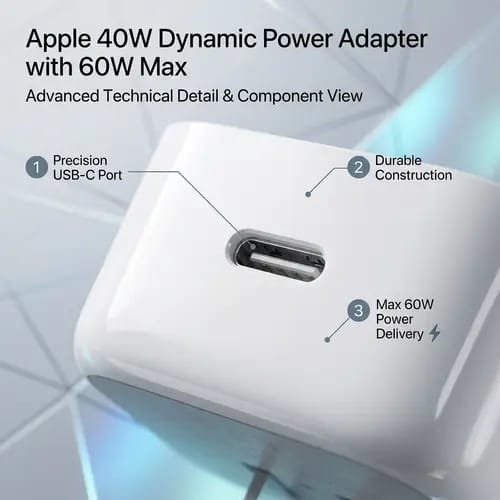 Apple 40W Adaptor (2 Pin) - photo 2
