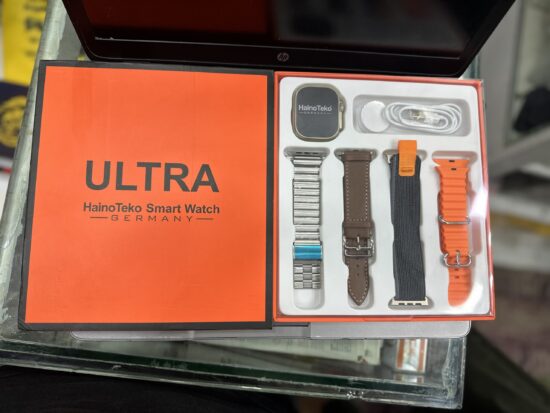 HAINOTEKO SMART WATCH WITH 4 STRAPS