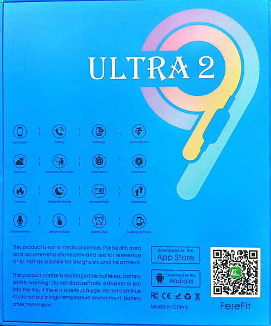ULTRA 2 WS10 9 IN 1 WATCH - Image 3