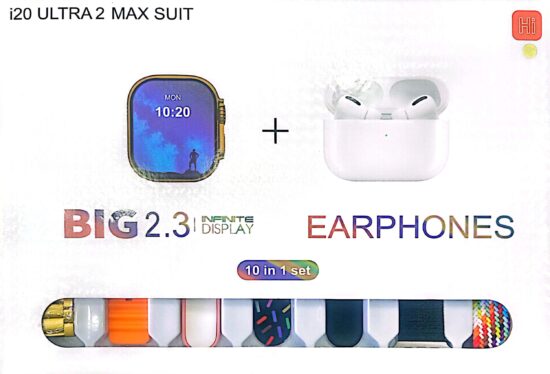 i20 ULTRA 2 MAX SUIT + M10 AIRPODS GIFT