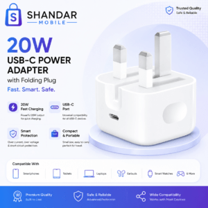 3 Pin Original 20W Charger with NFC