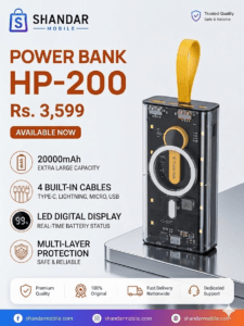 Trade hub power bank 20000mah