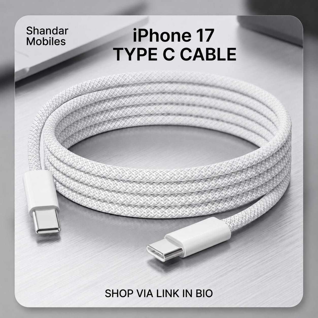 3 PIN Adaptor NFC With Type C For iPhone 15 and 16 Series - Image 3